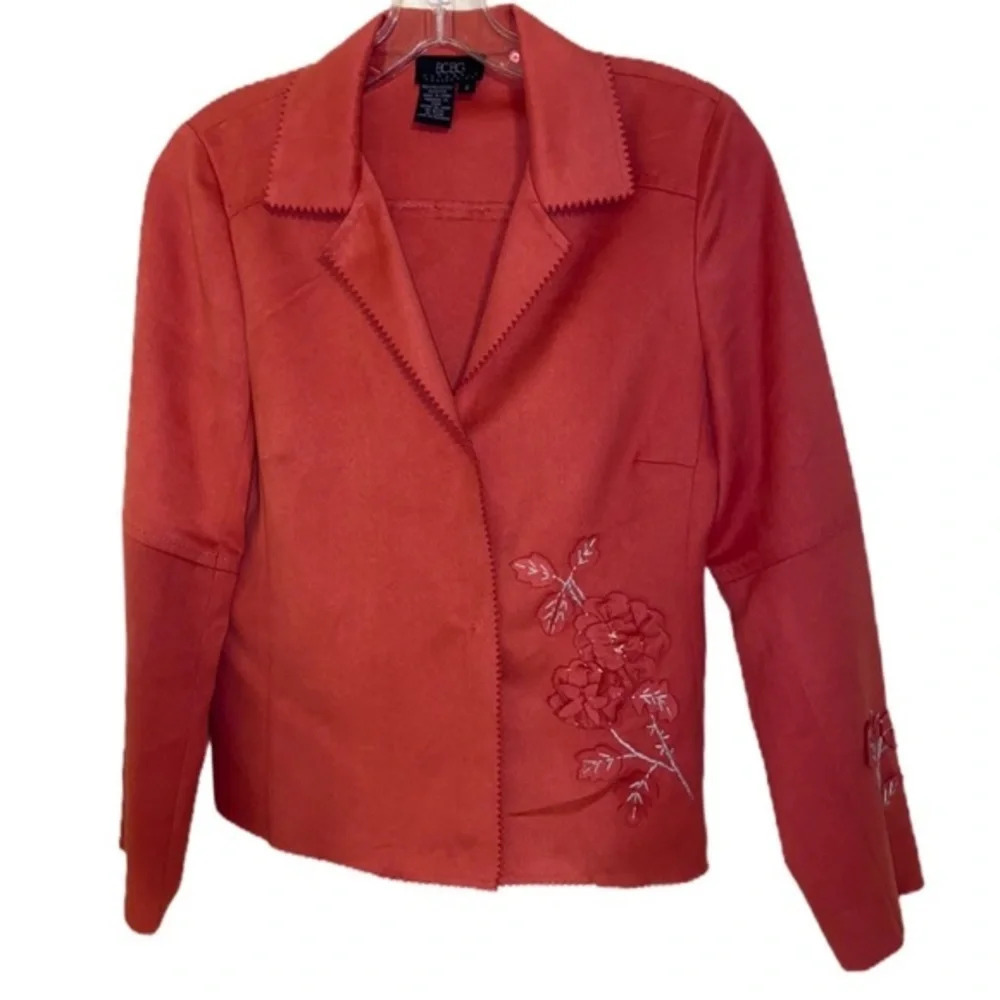BCBG Red Soft Blazer - Picture 2 of 16